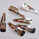 100 pcs of 50mm Metal Hair Snap Clips