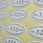 96pc Gift Packaging, Seal, Wedding, Birthday, For You Sticker 2 Sheets in PK