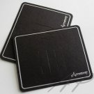 50pc Imprinted Hair Clip Display Card in Black 3 1/2 inch X 3 inch