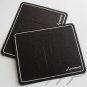 50pc Imprinted Hair Clip Display Card in Black 3 1/2 inch X 3 inch