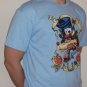 tattoo inspired tshirt "gambling wolf"