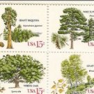US #1764-67 American Trees MNH Blk of 4  .15