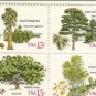 US #1764-67 American Trees MNH Blk of 4  .15