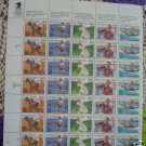 SCOTT US 2496-2500 OLYMPIANS SHEET 35 MINT VAL. $38.50