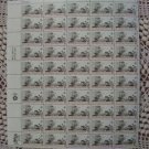#1477 POSTING BROADSIDE - COLONIAL US MNH SHEET OF 50