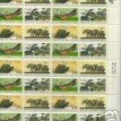 #1387-90 Natural History Sheet of 32 6 cents