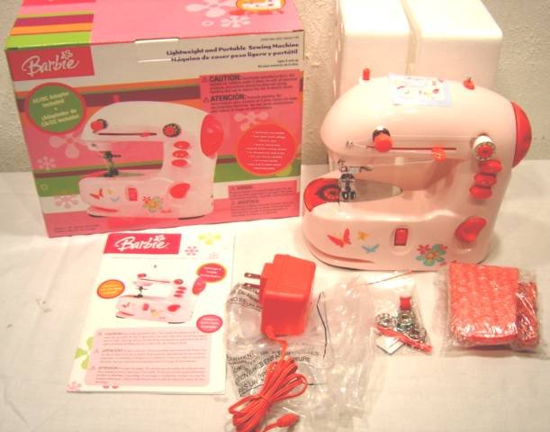 smyths barbie sewing machine