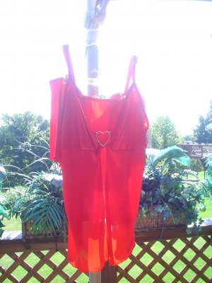 PLUS SIZE VALENTINE HEARTS BABYDOLL AND G-STRING SET by TORRID-1X-CROSSDRESS-TRANSGENDER!