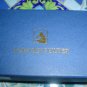 TUMASEK PEWTER SET OF DECORATIVE SHOT GLASSES from SINGAPORE - NEW IN GIFT BOX!