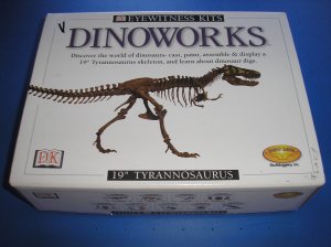 SKULLDUGGERY INC. Eyewitness Kit Dinoworks Tyrannosaurus Rex Skeleton Casting Kit - BRAND NEW!