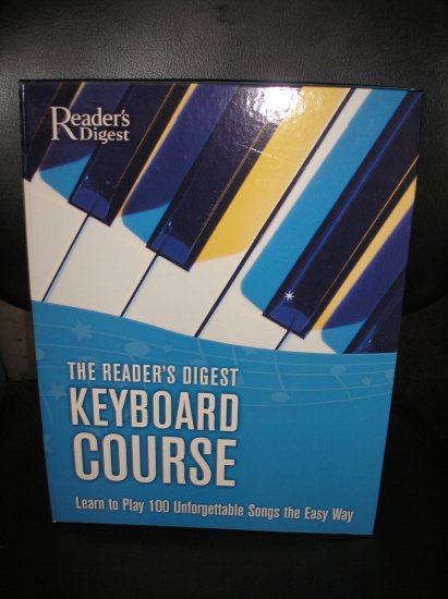 THE READER'S DIGEST KEYBOARD COURSE: LEARN TO PLAY 100 UNFORGETTABLE SONGS THE EASY WAY - NEW!