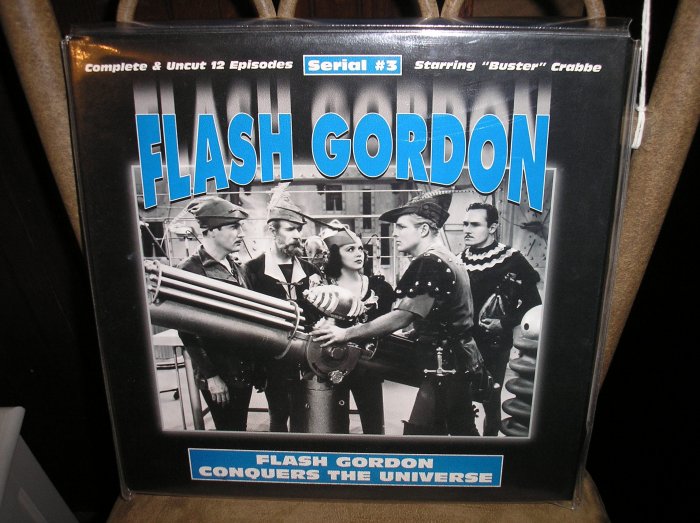 FLASH GORDON SPACE SOLDIERS SERIAL 1 RARE LASERDISC BOX SET 13 