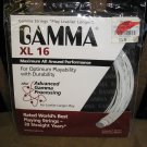 GAMMA XL 16 GAUGE RACQUET STRING - 40 FEET - WHITE - BRAND NEW!