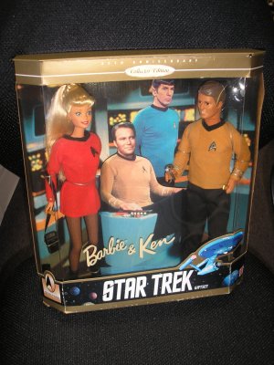 BARBIE & KEN "STAR TREK 30th ANNIVERSARY" COLLECTOR'S EDITION GIFTSET - 1996 by MATTEL - NEW in BOX!