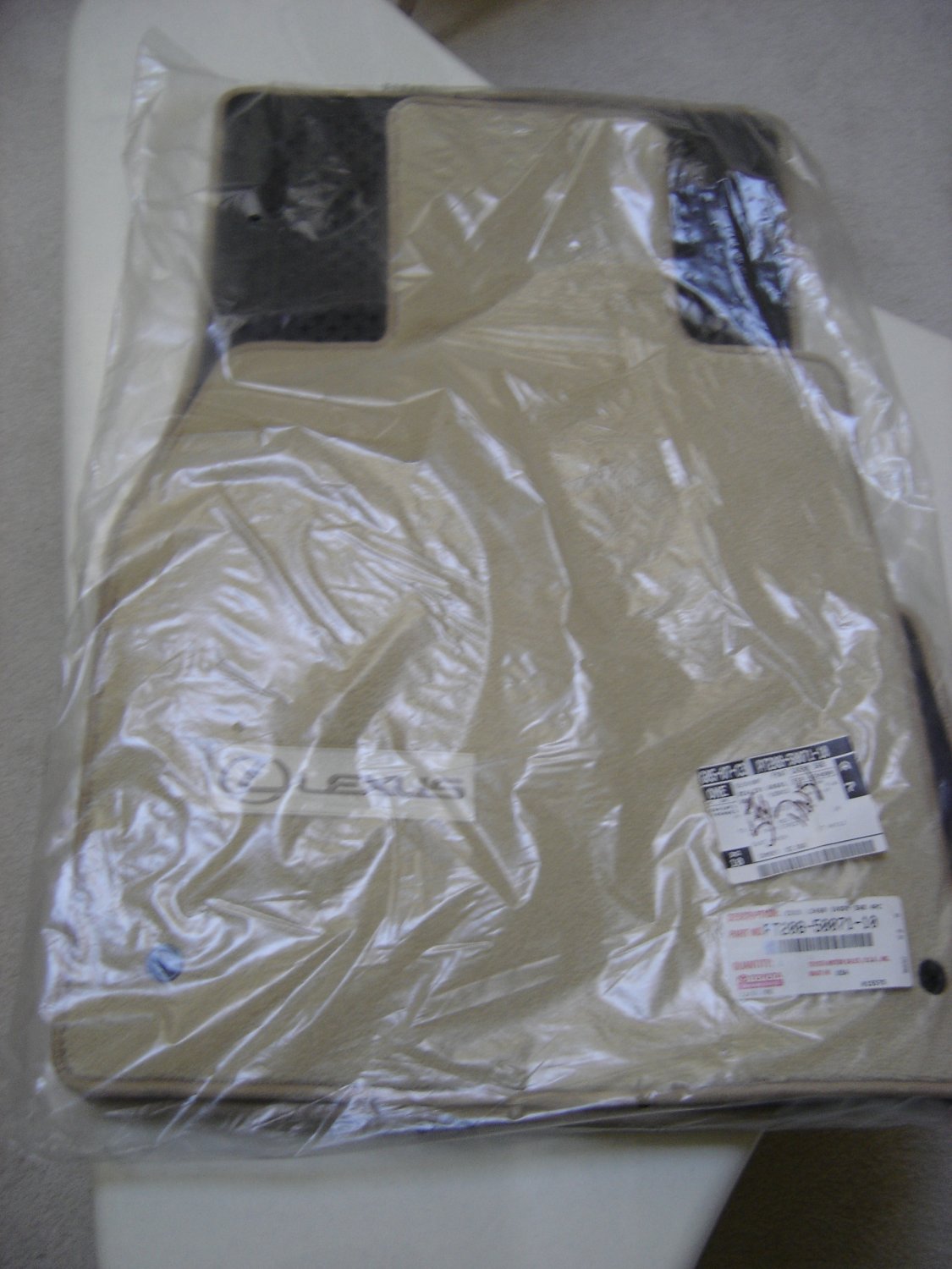 LEXUS LS 460 PREMIUM FLOOR MATS GENUINE TOYOTA ORIGINAL EQUIPMENT