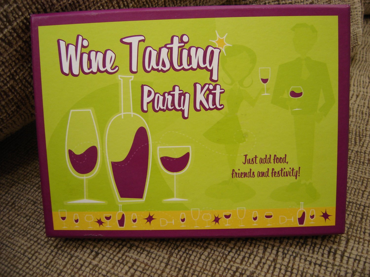 WINE TASTING PARTY KIT by C. R. Gibson!