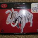ALEX BEARD ELEPHANT POP-OUT PUZZLE by UNTAMED GIFTS - NEW IN PACKAGING!