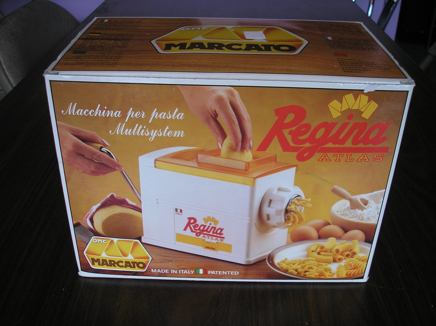 Marcato Atlas Manual Pasta Extruder Regina Made in Italy by Atlas!