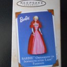 HALLMARK KEEPSAKE BARBIE IN SOPHISTICATED LADY FASHION COLLECTOR'S SERIES ORNAMENT - 2002!