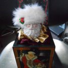 ENESCO 1990 SANTA LIVING LEGENDS GRANDFATHER FROST from RUSSIA MUSICAL JACK-IN-THE-BOX Ltd Ed!