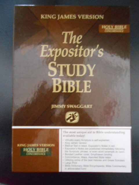 jimmy swaggart study bible expositors leather