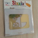 SIZZIX Simple Impressions "Baby Buggy" Embossing Folder #38-9503!
