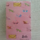 BARBIE PLAYING CARDS by MATTEL, INC. - Pink background with Shoes, Sunny's & Clutches!