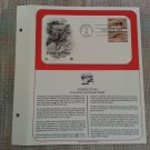 FISHING FLIES MAY 31, 1991 OFFICIAL FIRST DAY OF ISSUE COVERS STAMP MINT CONDITION!