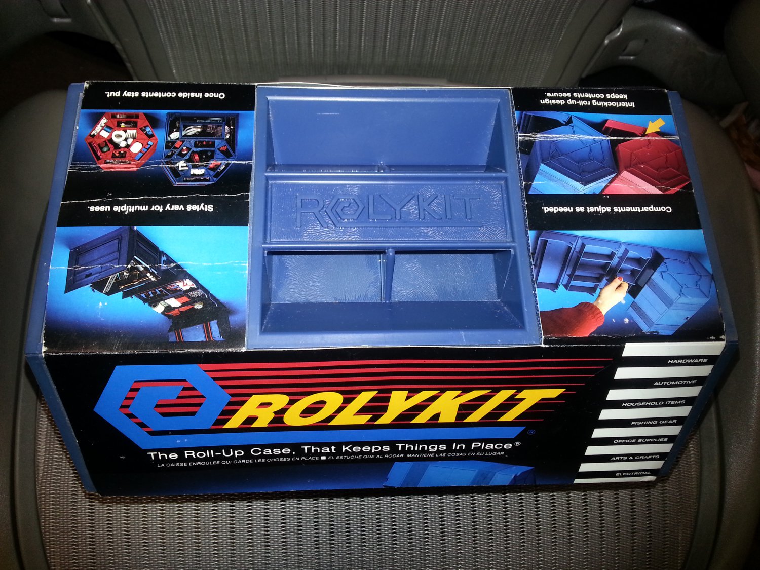 Rolykit - The Roll-up Case That Keeps Things in Place #S11 - BLUE!