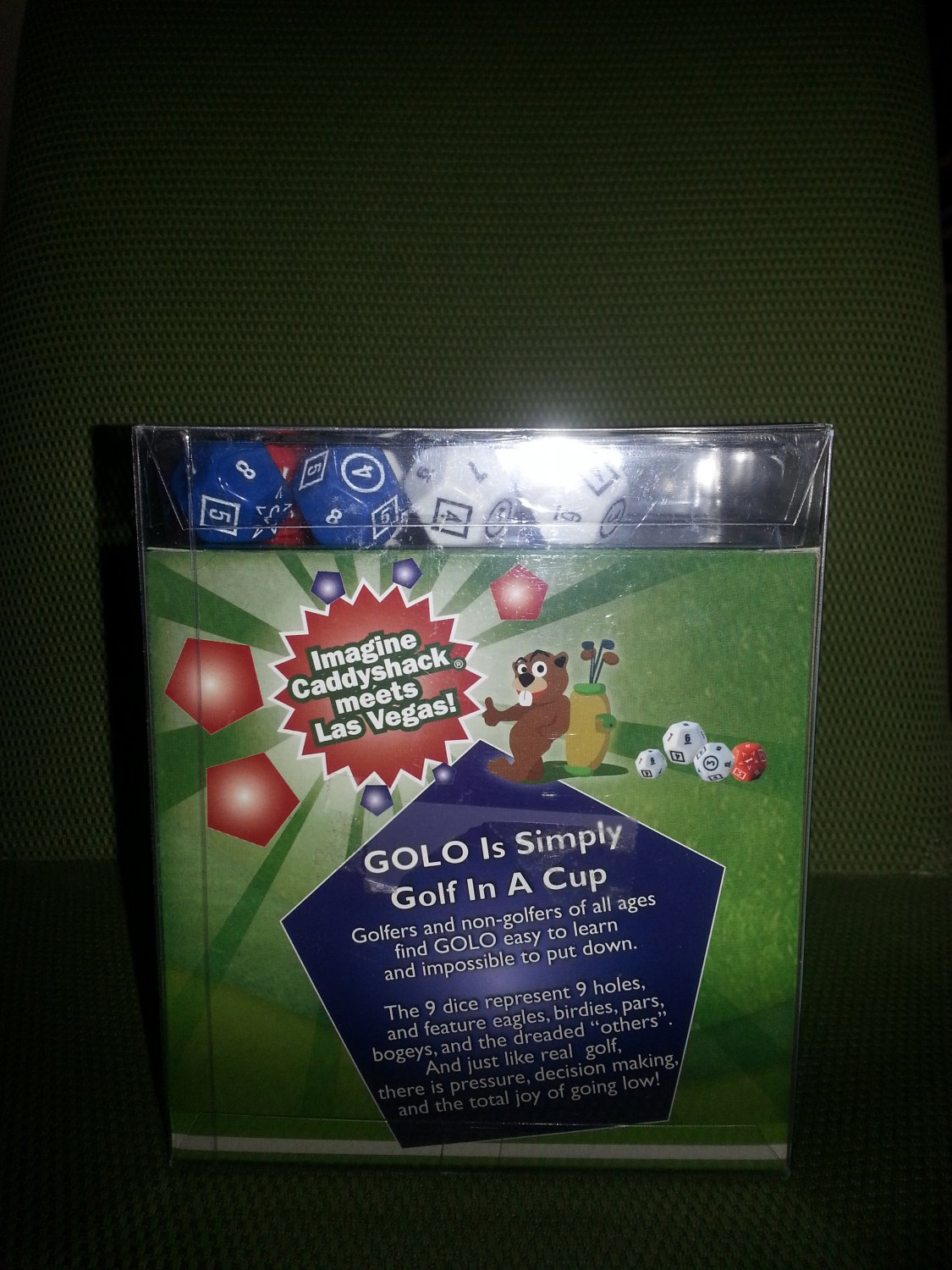 GOLO! the Golf Dice Game by Zobmondo Addicting game simple to learn