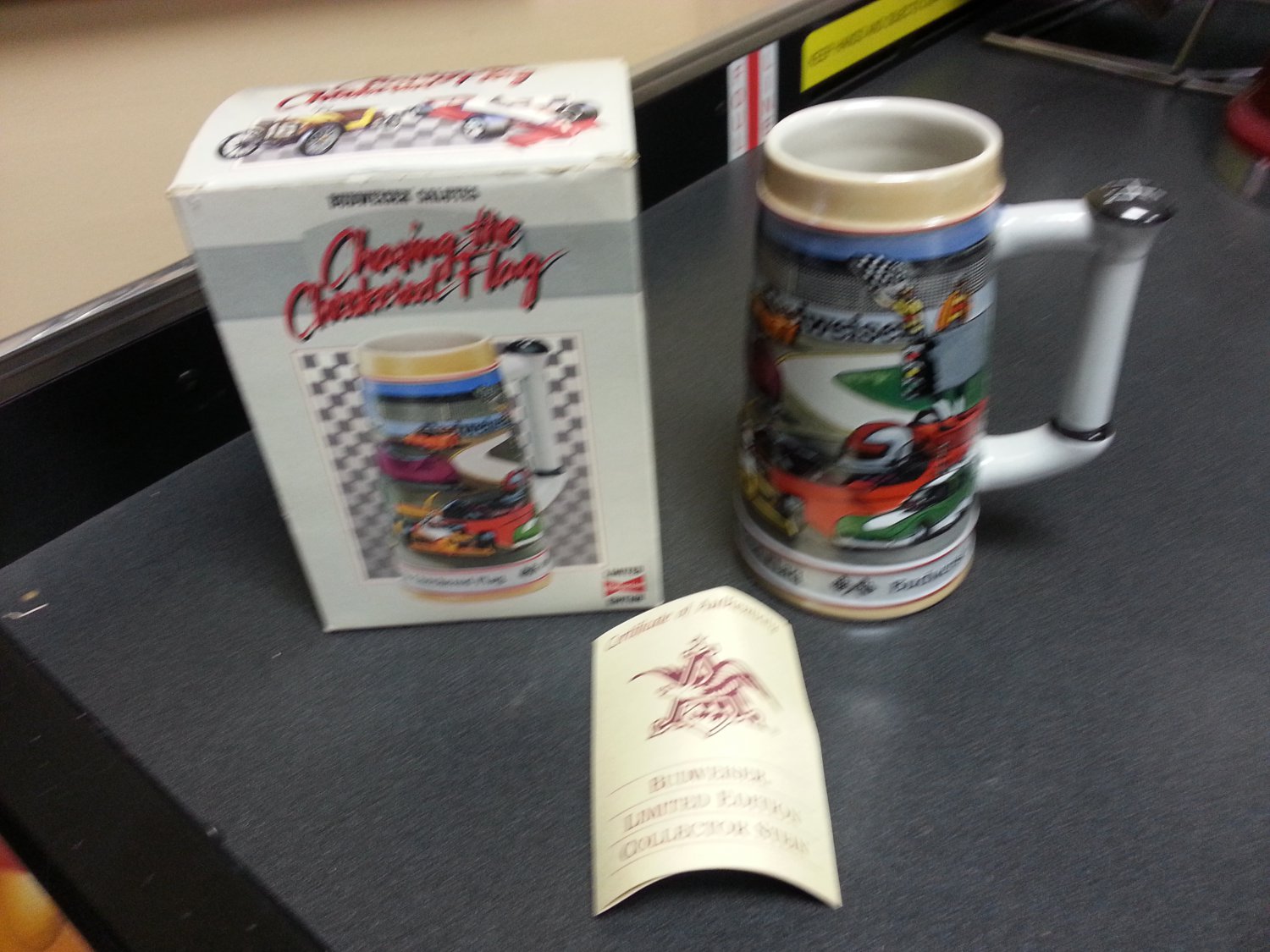 Budweiser "Chasing The Checkered Flag" Auto Racing Sports Series from 