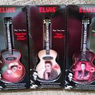 Elvis Illuminated Musical Ornaments-Lot of 3-"Santa Claus Is...","That's All Right","Burning Love"!