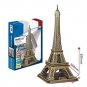LOT of 4 BUILDREAM 3D PUZZLES - Space Shuttle, Statue of Liberty, Big Ben & Eiffel Tower!!