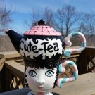 Personalit-Tea Peggy Turchette Design "CUTE-TEA" Tea for One Set - Stacking Teapot Mug!