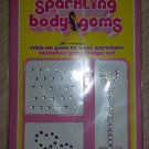 Body Jewelry Sparkling Stick-on Body Crystal Gems - Arrow, PURPLE Hearts & Sexy Points - 30 total!