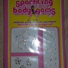 Body Jewelry Sparkling Stick-on Body Crystal Gems-Large Flower, Sm Flowers & Sexy Points-33 Total!