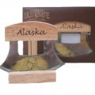 Alaskan Ulu Knife & Display Stand by Arctic Circle Enterprises!