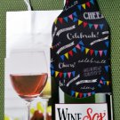 Wine Sox: Celebrate Design -- Stretchy fabric cover to spice up your boring wine bottles!