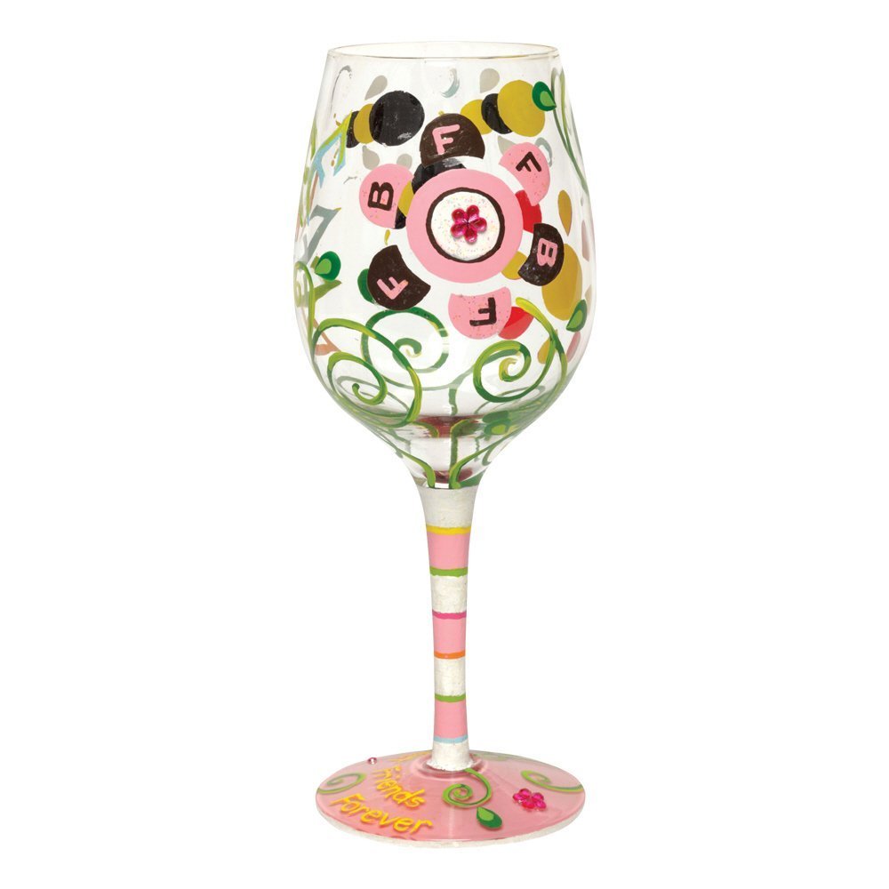 Lolita Glass - BFF (Best Friends Forever) Wine Glass!