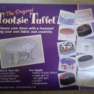 The Original Tootsie Tuffet - Make Your Own Footstool Using Your Own Fabric & Creativity!