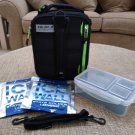 Arctic Zone High Performance Expandable Lunch Pack with Ice Walls, Black-STAYS COLD for 12 HOURS!
