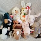 TY BEANIE BABIES - RETIRED - LOT of 8 FARM ANIMAL BEANIES #3 - NEW WITH TAGS! TY BEANIE BABIES - RETIRED - LOT of 8 FARM ANIMAL BEANIES #3 - NEW WITH TAGS!