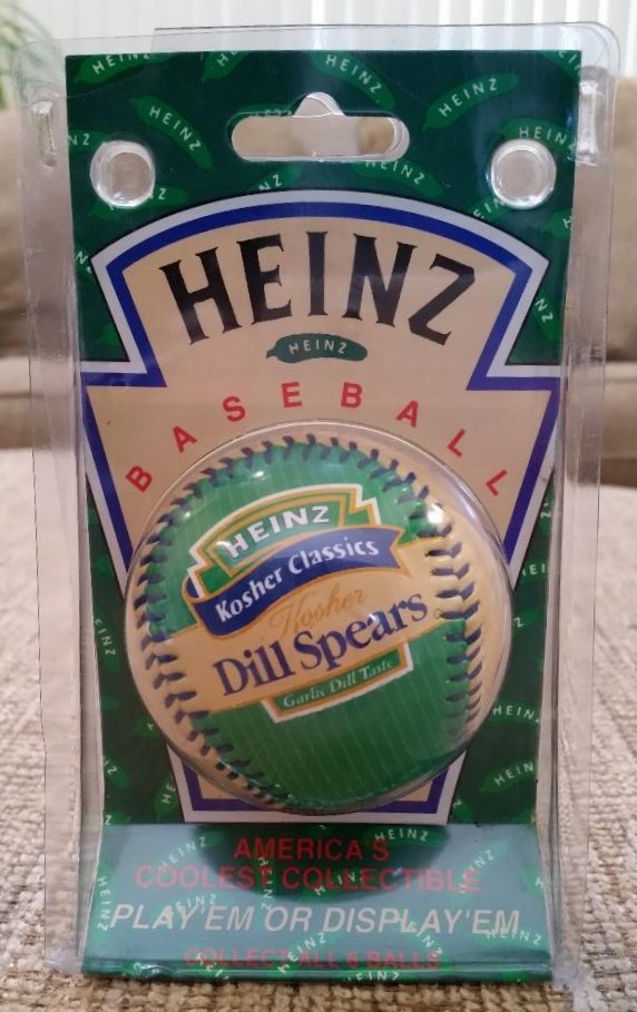 1998 H J Heinz Co Collectible Baseball Kosher Classics Dill Spears