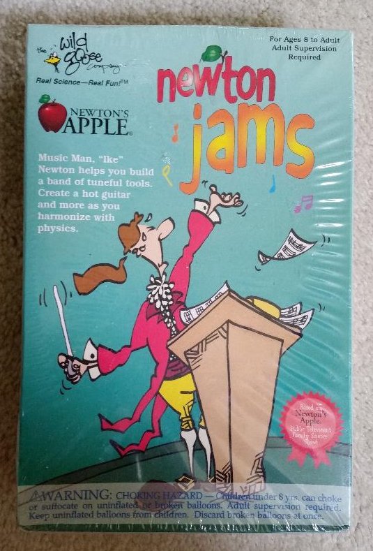 Newton Jams, based on Newton's Apple (Public Television's Family Science Show) Kit!