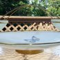 Vintage Mid-Century Modern 50's-60's Butterfly Fiberglass Tidbit/Chip Dip/Hors d&acirc;��Oeuvres Server!
