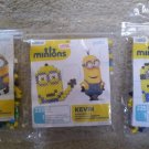 Despicable Me Minions Fused Bead Kits - Lot of 9 - BOB, KEVIN & STUART by Perler