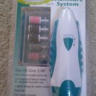Trim Easy Hold Portable Manicure System, Complete Tools To Shape, File, And Polish Nails!