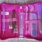 Meijer Women's Personal Care Set, 6 piece in Zippered Case - Lilac!
