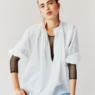 Free People Hey Baby Hi-Low Oversize Top #OB658371 - Size L - New without Tag!