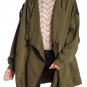 FREE PEOPLE Womens Olive C'Mon Hooded Cardigan Jacket #OB775845 - Size L - New with Tag!
